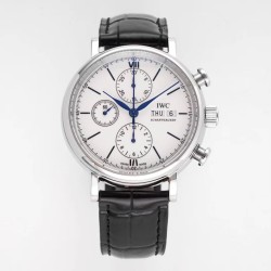 IWC-Portofino Chrono IW391024 42mm SS/LE White TWF Asia 7750