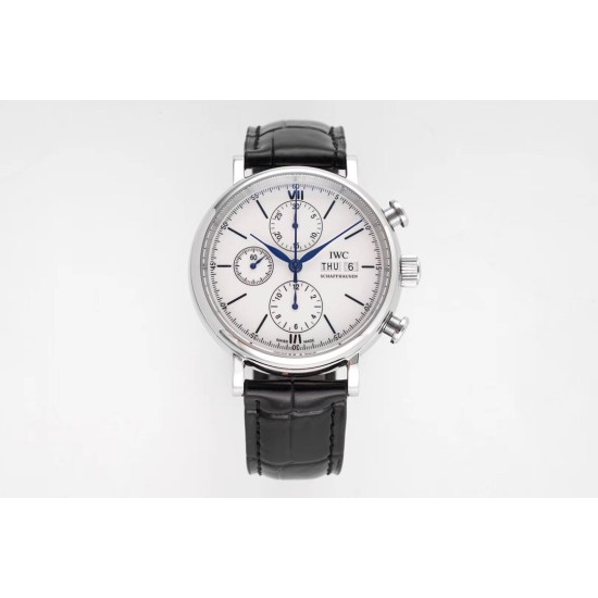 IWC-Portofino Chrono IW391024 42mm SS/LE White TWF Asia 7750