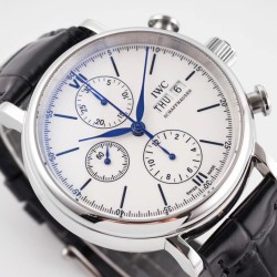 IWC-Portofino Chrono IW391024 42mm SS/LE White TWF Asia 7750
