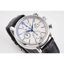 IWC-Portofino Chrono IW391024 42mm SS/LE White TWF Asia 7750