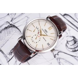 IWC-Portofino 8 Days 40mm SS/LE White Dial AIF Automatic 