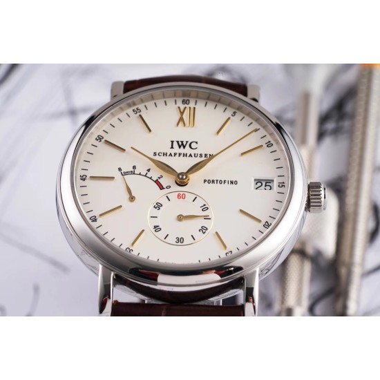 IWC-Portofino 8 Days 40mm SS/LE White Dial AIF Automatic 
