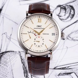 IWC-Portofino 8 Days 40mm SS/LE White Dial AIF Automatic 