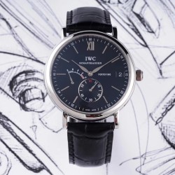 IWC-Portofino 8 Days 40mm SS/LE Black Dial AIF Automatic