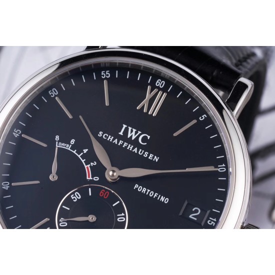 IWC-Portofino 8 Days 40mm SS/LE Black Dial AIF Automatic