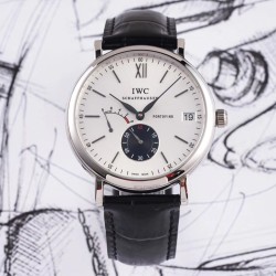 IWC-Portofino 8 Days 40mm SS/LE White Dial AIF Automatic