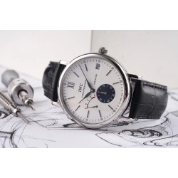 IWC-Portofino 8 Days 40mm SS/LE White Dial AIF Automatic