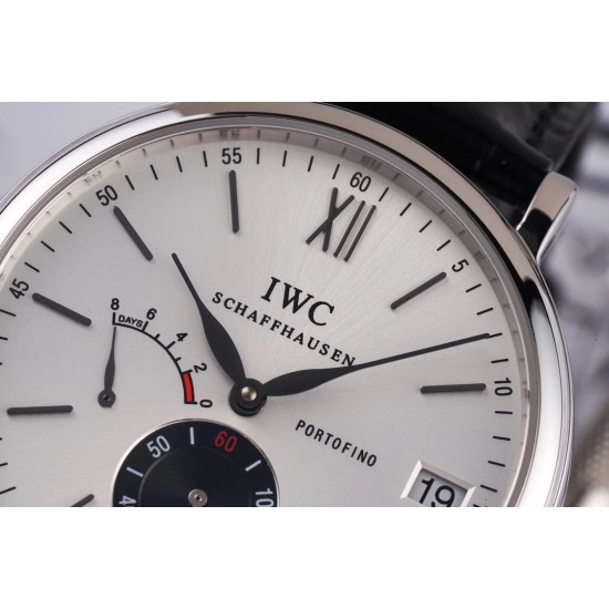 IWC-Portofino 8 Days 40mm SS/LE White Dial AIF Automatic