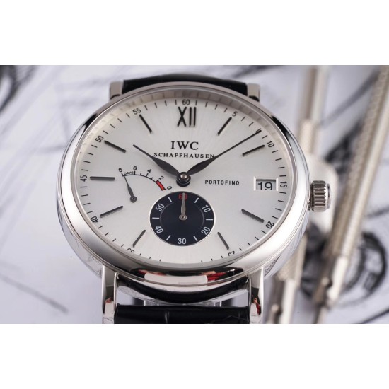IWC-Portofino 8 Days 40mm SS/LE White Dial AIF Automatic