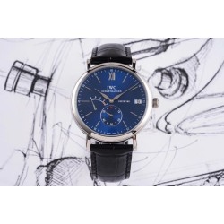 IWC-Portofino 8 Days 40mm SS/LE Blue Dial AIF Automatic