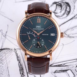 IWC-Portofino 8 Days 40mm RG/LE Green Dial AIF Automatic