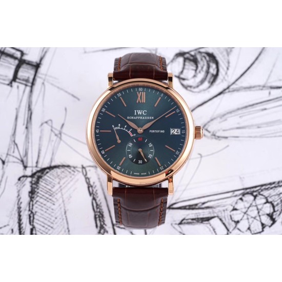 IWC-Portofino 8 Days 40mm RG/LE Green Dial AIF Automatic