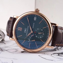 IWC-Portofino 8 Days 40mm RG/LE Green Dial AIF Automatic