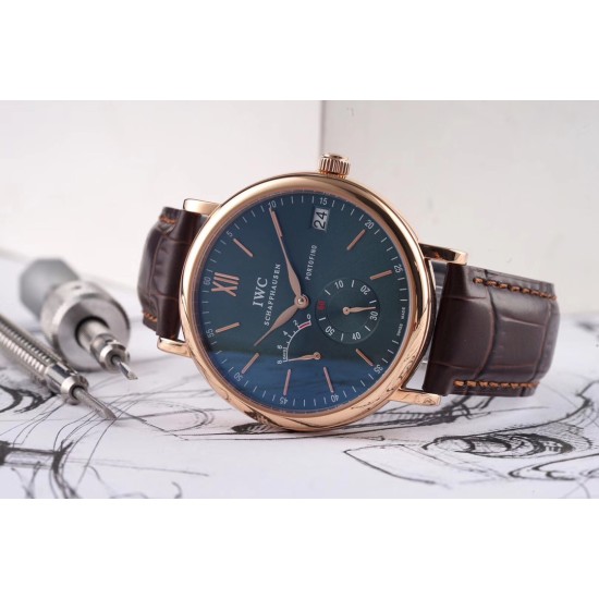 IWC-Portofino 8 Days 40mm RG/LE Green Dial AIF Automatic