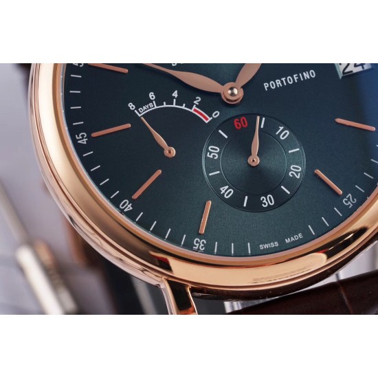 IWC-Portofino 8 Days 40mm RG/LE Green Dial AIF Automatic