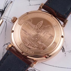 IWC-Portofino 8 Days 40mm RG/LE Brown Dial AIF Automatic