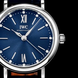 IWC-Portofino Automatic Ladies 34mm SS/LE Blue NRF A2892