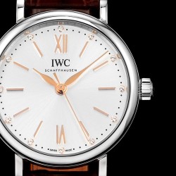 IWC-Portofino Automatic Ladies 34mm SS/LE White NRF A2892