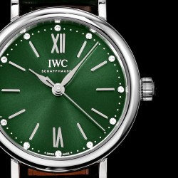 IWC-Portofino Automatic Ladies 34mm SS/LE Green NRF A2892