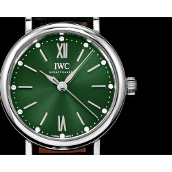 IWC-Portofino Automatic Ladies 34mm SS/LE Green NRF A2892