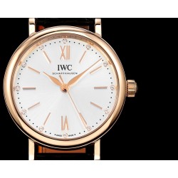 IWC-Portofino Automatic Ladies 34mm RG/LE White NRF A2892