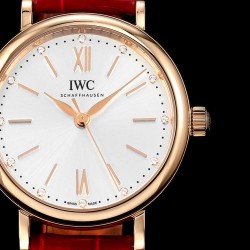 IWC-Portofino Automatic Ladies 34mm RG/LE White NRF A2892
