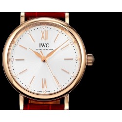 IWC-Portofino Automatic Ladies 34mm RG/LE White NRF A2892
