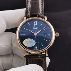 IWC-Portofino 40mm RG/LE Blue Dial MKS MY9015