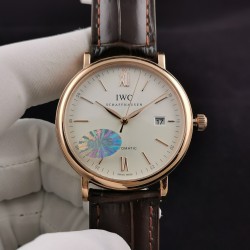 IWC-Portofino 40mm RG/LE White Dial MKS MY9015