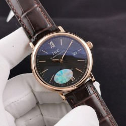 IWC-Portofino 40mm RG/LE Black Dial MKS MY9015