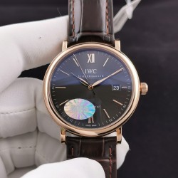 IWC-Portofino 40mm RG/LE Black Dial MKS MY9015