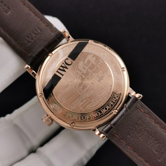 IWC-Portofino 40mm RG/LE Black Dial MKS MY9015