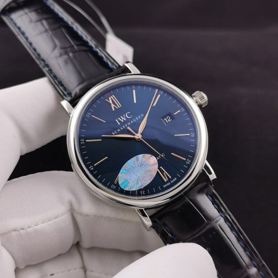 IWC-Portofino 40mm SS/LE Blue Dial MKS MY9015