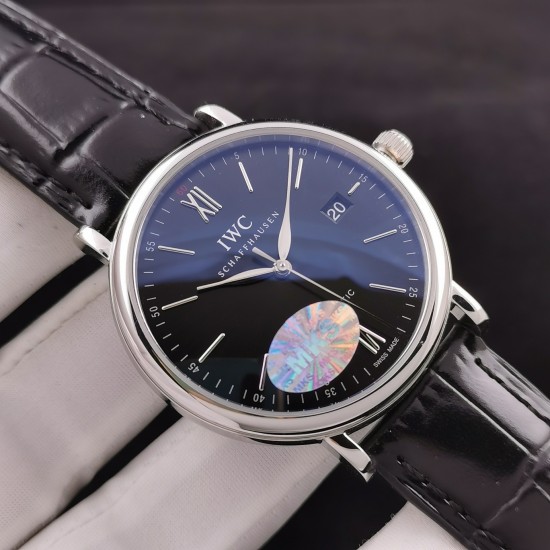 IWC-Portofino 40mm SS/LE Black Dial MKS MY9015