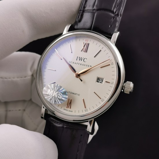 IWC-Portofino 40mm SS/LE White Dial MKS MY9015