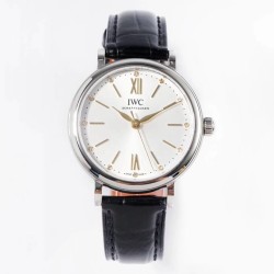 IWC-Portofino Automatic Ladies 34mm SS/LE White TBF MY9015