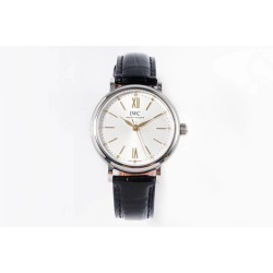 IWC-Portofino Automatic Ladies 34mm SS/LE White TBF MY9015