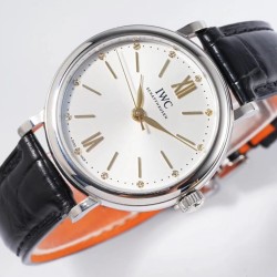 IWC-Portofino Automatic Ladies 34mm SS/LE White TBF MY9015