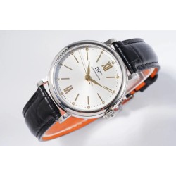 IWC-Portofino Automatic Ladies 34mm SS/LE White TBF MY9015