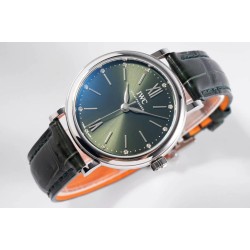 IWC-Portofino Automatic Ladies 34mm SS/LE Green Dial TBF MY9015
