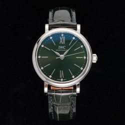 IWC-Portofino Automatic Ladies 34mm SS/LE Green Dial TBF MY9015