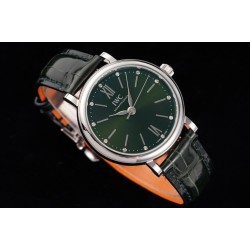 IWC-Portofino Automatic Ladies 34mm SS/LE Green Dial TBF MY9015