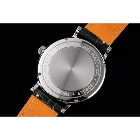 IWC-Portofino Automatic Ladies 34mm SS/LE Green Dial TBF MY9015
