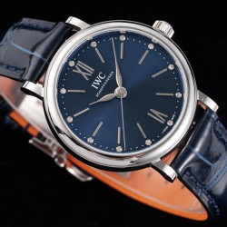 IWC-Portofino Automatic Ladies 34mm SS/LE Blue Dial TBF MY9015