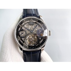 IWC-Portugieser Tourbillon Skeletonized Series IW504501 42mm SS/LE Black RG/Num YLF Tourbillon