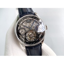 IWC-Portugieser Tourbillon Skeletonized Series IW504501 42mm SS/LE Black RG/Num YLF Tourbillon