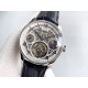 IWC-Portugieser Tourbillon Skeletonized Series IW504501 42mm SS/LE White RG/Num YLF Tourbillon