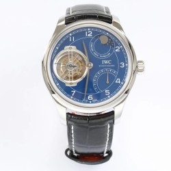 IWC-Portugieser 44MM SS/LE Blue/Num BBR Tourbillon