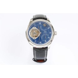 IWC-Portugieser 44MM SS/LE Blue/Num BBR Tourbillon