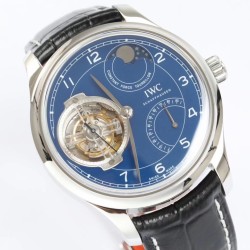 IWC-Portugieser 44MM SS/LE Blue/Num BBR Tourbillon